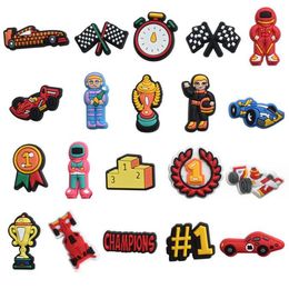 Fast delivery Wholesale PVC Shoe Charms Halloween Shoes Decorations Wristband Accessories For Kid Teen