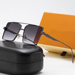 l9500 piece fashion sunglasses glasses sunglasses designer mens ladies brown case black metal frame dark lens