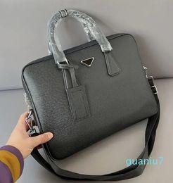 Design Laptop Bag Letter Design Leather Handbag Messenger Capacity Shoulder Handbags Versatile Very Nice