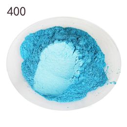 100gbag Glossy Blue Pearl Mica powder Pigment Pressed Pigment Lipstick Eye shadow Nail Polish Decoration7416559