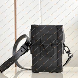Men Fashion Casual Designe Luxury VERTICAL TRUNK Bag Messenger Bag Crossbody Handbag Tote Shoulder Bag New Mirror Quality M82077 M82070 Purse