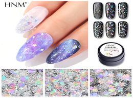 HNM 5ML Glitter Gel Nail Polish Star Sky Effect Soak Off Nail Varnish Primer UV LED Nail Gel Manicure Salon7447675