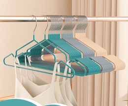 Hangers Racks Stainless steel clothes rack household clothes rack dry clothes non-slip balcony moisture-proof special clothing 230403