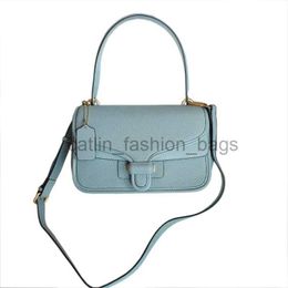 Shoulder Bags Leader Bag Division Single Soul Messenger Bag Luxury Brand Lock Small Square Bagcatlin_fashion_bags