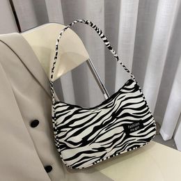 Evening Bags Women's Fashion Handbag Canvas Messenger Bag Versatile Exquisite Shopping Shoulder Underarm Casual Hobos Clutch