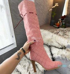 Knee Italy sexy Boots designer boot women luxury fashion Brand Thigh-High Boots Size 35-42 model LX05 0011 GGity