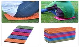 Foldable Folding Outdoor Camping Mat Seat XPE Cushion Portable Waterproof Chair Picnic Mat Pad 5 Colors free shipping2128119