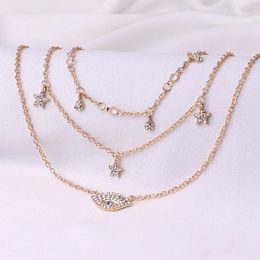 Pendant Necklaces Fashion Jewellery Multi-layer Necklace Stars Eye