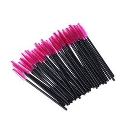 Makeup Brushes 50 PCS Disposable Mini Eyelash Mascara Lip Brush Wands Ppoolers Applicator Beauty Tool