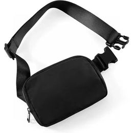 ladies sports Lu waist bag 1L Capacity belt bags official models outdoor messenger chest332p