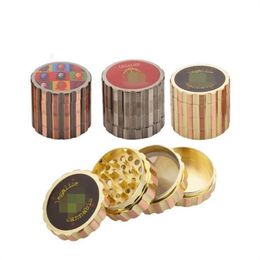 Smoking Pipes 53mm Zinc Alloy Four-Layer Smoke Grinder