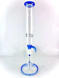 Smoking Pipes bong cobalt blue 18inch 18mm joint with the same Coloured bowl