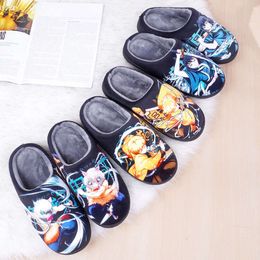 Catsuit Costumes Men Women Boy Girl Kids Unisex Cute Winte Warm Slipppers Anime Cosplay Shoes New Fashion Slippers for Gift