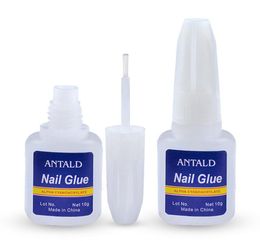 NA048 10G Nail Glue FastDry For UVLED Rhinestone Manicure Nail Art Tool Liquid Monomer Acrylic Crystal Nail Foil Glue2350698