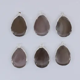 Pendant Necklaces Natural Lime Agate Random Modelling Exquisite Jewellery Making Diy Earrings Necklace Bracelet Accessories