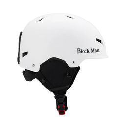 Ski Helmets Adult Winter Warm Ski Helmet with Goggle Outdoor Sports Protection Skiing Snowboarding Helmet Head Protective Gear Men and Women 231102