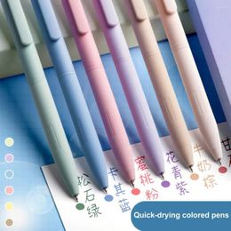 6Pcs Practical Marker Pen Fine Point Smooth Writing 0.5mm Drawing Colouring Marking Pastel Gel