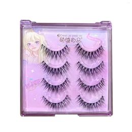 False Eyelashes 3D Curling Up Premium Fluffy Volume Long For Women And Young Girls