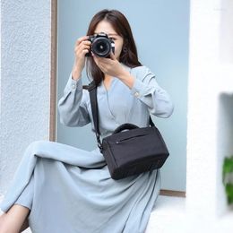 Storage Bags Nylon Adjustable Shoulder Camera Bag Solid Color High Quality Multifunctional SLR