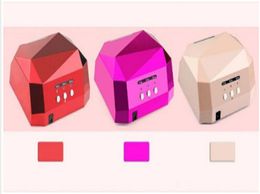 36W UV LED Ultraviolet Lamp Nail Dryer Nail Lamp Diamond Shaped CCFL Curing for UV Gel Nails Polish tools7401181