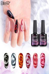 Elite99 10ml Blossom Painting Gel Nails Art Soak Off UV LED Flower Blooming Effect Semi permanent Gel Paint Nail Manicure UV8176656