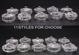 Acrylic Powder Liquid Crystal Glass Dappen Dish Lid Bowl Cup Holder For Nail Art Acrylic Powder Liquid6089428