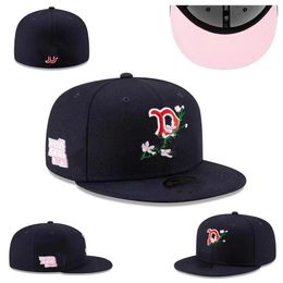 Newera Cap Flat Casual Fitted Luxury Designer Hat Baseball Football Caps Letter Embroidery Cotton All Teams Sport World Patched Full Closed Ed Hats Luxury 927