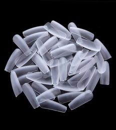 Clear Coffin False Nail Tips 12 Sizes Full Cover Acrylic Ultra Thin ABS Material Nail Art Tips 600pcsPack A04925956127