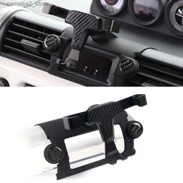 Car Holder for Toyota FJ Cruiser 2007-2021 Gravity Car Phone Air Vent Mount Bracket Mobile Cell Phone Holder Support Accessories 1PC Q231104