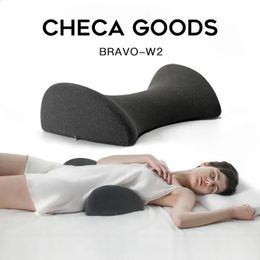 Pillow CHECA GOODS Ishaped pillow Waist pad memory foam cotton Bedding Body Long Side Sleeper Pillows for Use During Pregnancy 231102