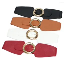 Belts SISHION PU Leather Belt For Women Square Pin Buckle High Quality Ladies Dress Girls Waistband Adjustable SCM0325