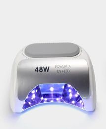 Misscheering 48W Cordless LEDUV Nail Lamp Gel Polish Light Dryer Rechargeable UV Manicure5697788