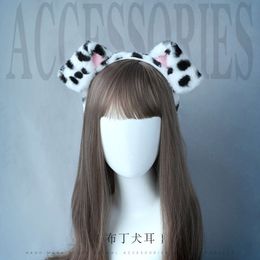 Catsuit Costumes Animal Spotted Ear for Women Girl Halloween Christmas Party Animals Dog Ears Cospaly Cute Headwear Hair Band Accessories