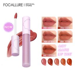 Lucidalabbra FOCALLURE Rossetto liquido opaco arioso Impermeabile a lunga durata Leggero Antiaderente Tazza Velluto Tinta Trucco Cosmetici 231102