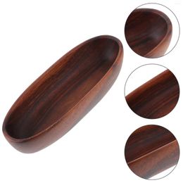 Plates Wood Bowls Decorative Wooden Home Fruit Tray Salad Serving Plate Desktop Coffee Table