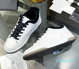 Designer Warm sneakers Xiaoxiang Maomao sports casual shoesLuxury winter thick bottom Plush shoe