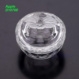 WholeUnique Clear Nail Art Acrylic Crystal Glass Dappen Dish Liquid Powder ContainerY1077873702
