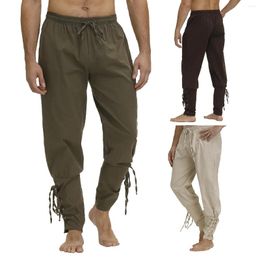 Men's Pants Pirate For Men Renaissance Medieval Viking Cosplay Trousers Mens Gothic Costume