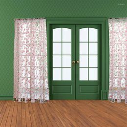 Curtain Cortinas Curtains Sliding Glass Door Bedroom Window Screening Living Gauze