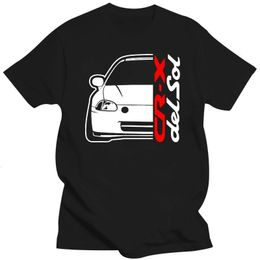 Mens TShirts Clothing Hondo Crx Del Sol Vti Short Sleeves Bottoming Cosuol ee Foshion ops 230403