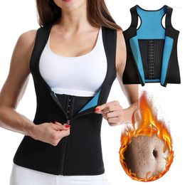 Women's Shapers XBEAU Neoprene Waist Trainer With Zipper And Hooks Women's Slimming Corset For Fitness Postpartum Belly Compression