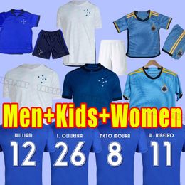 23 24 Cruzeiro EC Soccer Jerseys R.SOBIS AIRTON M.MORENO POTTKER 2023 2024 home away 3rd football shirt adult women shirts girl men kids