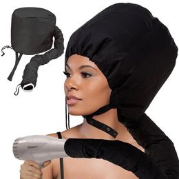 Cutting Cape 1Pc Hair Dryer Bonnet Hood Portable Soft Hairdryer Nursing Cap Heating Warm Air Drying Home Hairdressing Adjustable Accessory 231102
