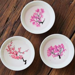 Decorative Figurines Japanese Magic Cherry Blossom Sake Cup Bowl Temperature Discoloration Colour Change With Cold/ Water Christmas Gift