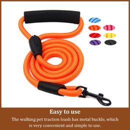 Dog Collars Small Medium Large Pet Leash Nylon Adjustable Traction Rope Portable Running Jogging Anti-stretching Strap 1 2cm