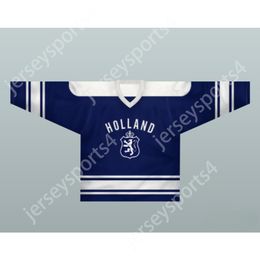 Custom HOLLAND NATIONAL TEAM HOCKEY JERSEY NEWTop Stitched S-M-L-XL-XXL-3XL-4XL-5XL-6XL