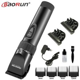 Hair Trimmer Super Quiet Professional Rechargeable Styling Tools Sets Clippers Cutting Machine 2000mA Lithium Battery 231102