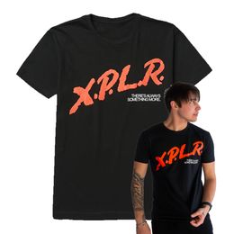 Mens TShirts T shirt XPLR Sam and Colby Dare Merch Tshirt Crewneck Short Sleeve Tee Womens Harajuku Streetwear Clothes 230403