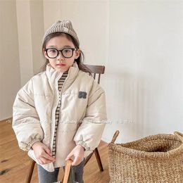 Jackets 2023 Winter Baby Plus Velvet Thick Long Sleeve Coat Fashion Infant Warm Padded Jacket Casual Toddler Girls Boys Down