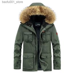 Men's Down Parkas Men's Cold Jackets Trekking Mens Windbreaker Parkas Down Light Clothing Heavy Bomber Style Harajuku Hooded Knitted Coat Boy Q231103